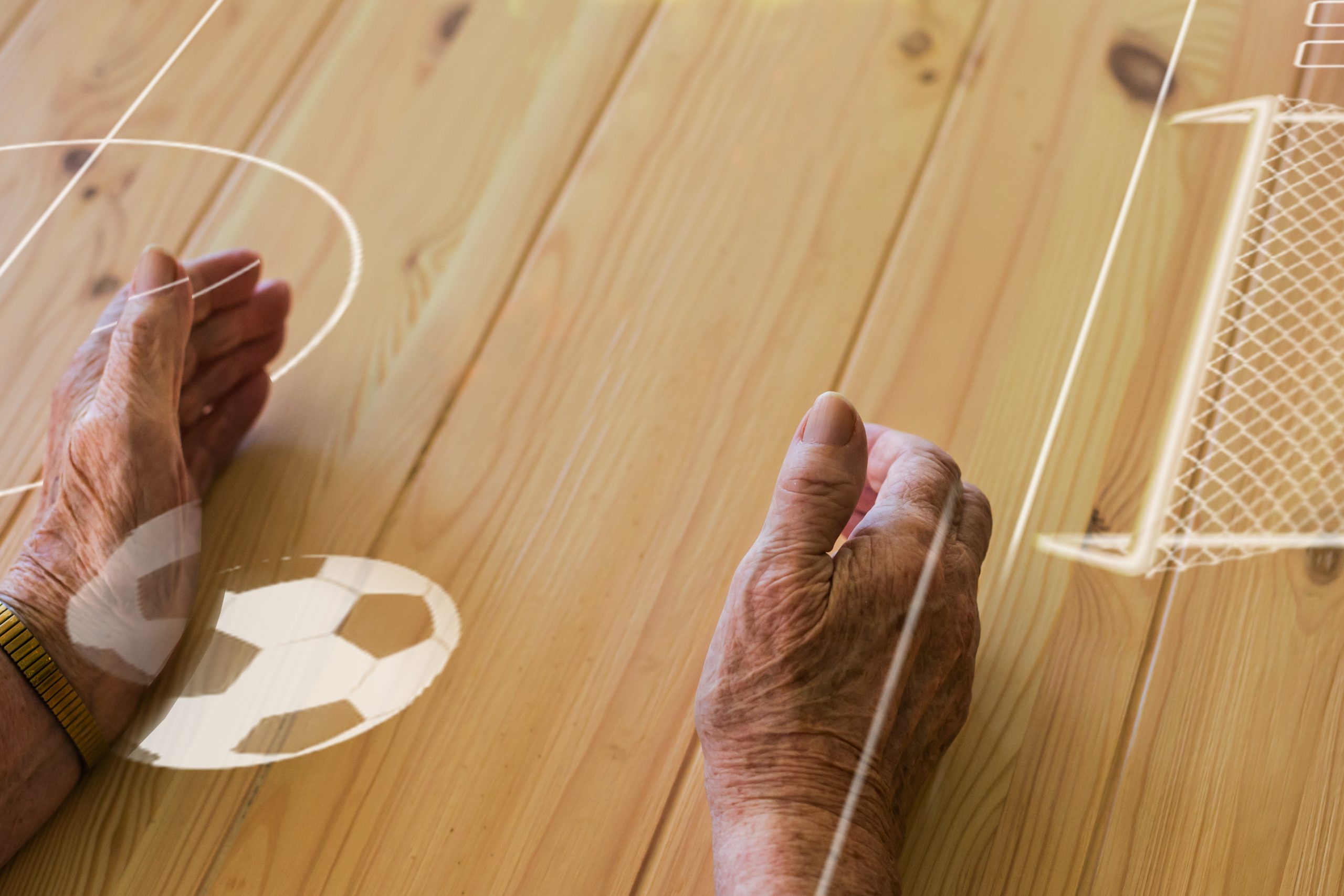 Spel Voetbalpotje op de Tovertafel